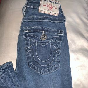 True Religion skinny jeans!